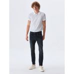LTB Erkek Joshua Dar Paça Düşük Bel Jean Pantolon - 32 / 32 - Lacivert