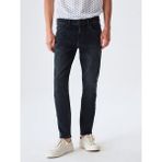 LTB Erkek Joshua Dar Paça Düşük Bel Jean Pantolon - 33 / 32 - Lacivert