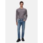 LTB Erkek Joshua Dar Paça Düşük Bel Jean Pantolon - 36 - 32 - Orta Mavi