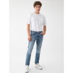 LTB Erkek Joshua Dar Paça Düşük Bel Jean Pantolon - Mavi - 28 / 34