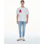 LTB Erkek Jumy Dar Paça Orta Bel Jean Pantolon - 32 / 32 - Açık Mavi