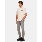 LTB Erkek Loose Bej T-shırt - M