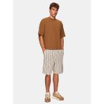 LTB Erkek Loose Kahve Rengi T-shırt - XL - Kahverengi