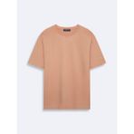 LTB Erkek Sıfır Yaka Basıc Kısa Kol Relaxed Pembe T-shırt - Renkli - XL