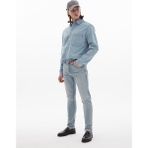 LTB Erkek Smarty Y Dar Paça Orta Bel Jean Pantolon - Açık Mavi - 29 / 32