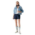 LTB Jeans Nomaka kadın spor ayakkabısı, Parlak Beyaz 11213, XS