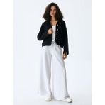 LTB Kadın Celıa Oversızed Jean Ceket Siyah %99 Pamuk %1 Elastan Konforlu Kullanım