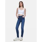 LTB Kadın Marcella X Dar Paça Yüksek Bel Jean Pantolon - 27 - Koyu Mavi