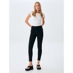 LTB Kadın Marcella X Dar Paça Yüksek Bel Jean Pantolon - 30 - Siyah