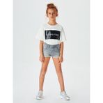 LTB Kız Çocuk Judıe G Slim Jean Şort - Gri - 13 Yaş