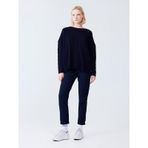 LTB Lacivert Kadın Pantolon, LACİVERT_3936-NAVY OFF WHITE S, L, LTB Lacivert Pantolon, 11244200625115