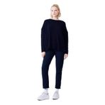 LTB, Lacivert lim Fit Kadın Pantolonu, LACİVERT_3936-NAVY OFF WHITE, S, LTB Pantolon, 11244200625115
