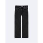 LTB Lıoren Orta Bel Jean Pantolon Erkek Cepli Normal Kesim Düz Siyah Denim Kumaş - Karışık - 34