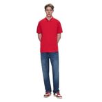 Ltb Lozoko Kırmızı Erkek Polo Yaka Kısa Kol Regular T-Shirt 1225841886089600