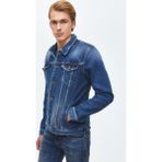 LTB Santino Y Wynwood Wash Erkek Jeans Ceket - XS - Lacivert