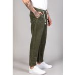 LTC Jeans Erkek Haki Baggy Fit Rahat Kalıp Kadife Pantolon