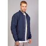 LTC Jeans Lacivert Regular Fit /Krinkıl Kumaş İçi Kapitone Pilot Erkek Ceket (İlkbahar-Sonbahar-Kış)