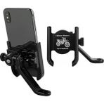 LTG Nova 03-H2 Motosiklet Telefon Tutucu Standı Tutacağı (Aynaya Sabitlenir)