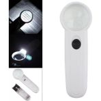 LTG Nova 15X Çok Fonksiyonlu 2 LED Işıklı Taşınabilir El Büyüteç - Ölçü - Tipi