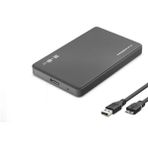 LTG Nova 2.5 Sata Hdd/ssd Harici Disk Kutusu USB 3.0 Micro-B - Siyah HDX1752S