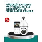 LTG Nova 360° Panoramik Görüntüleme Sunan Ampul Tipi Güvenlik Kamerası - Seçenek