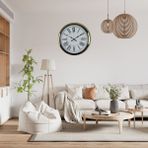 LTG Nova 40 cm Metal Gold Roma Rakamlı Duvar Saati