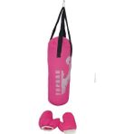 LTG Nova Boks Torbası Eldiven Karabina Hediyeli Içi Dolu 50X20 cm Pembe