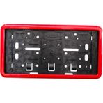 LTG Nova Çerçeveli Dikdörtgen Plakalık Plaka Altlığı Kırmızı 32X17CM 1 Adet - Seçenek