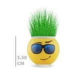 LTG Nova Çim Adam Saksı Emoji Figürlü 1 Adet - Ahşap