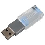 LTG Nova Faster 128 GB Mimi Serisi USB 3.0 Yüksek Hızlı Işıklı Metal Flash Bellek - Altın