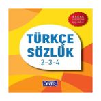 LTG Nova Ilköğretim Türkçe Sözlük Karton Kapak 2-3-4 - Seçenek