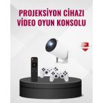 LTG Nova Kablosuz Mini Projeksiyon Oyun Film Için Taşınabilir Ev Sineması