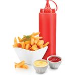 LTG Nova Ketçap Şişesi - 1000ML Dev Boy Kırmızı