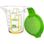 LTG Nova Kızartma Yağı Süzgeci - Sıvı Süzgeci 500ML - 0 - 19 lt - 000-Siyah