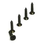 LTG Nova Klips, Menteşe, Ayak, Ağaç, Sunta Vidası 2,2X13 mm - Siyah 100 Adet