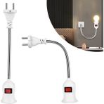 LTG Nova Ledx DY-112 Prizden E27 Duya Dönüştürücü 26CM Spiralli Anahtarlı Duy - Seçenek