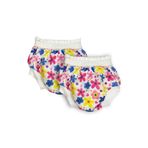 LTG Nova Sema Baby 2'Li Desenli Lüks Alıştırma Külodu No.3 20-25 Kg - Flowers