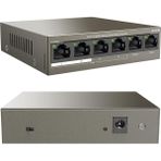 LTG Nova Tenda TEF1106P 2 x Uplink + 4 Port Poe Ethernet Switch 63 Watt