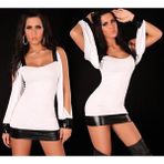 LTG Nova TP100984 Seksi Mini Elbise - Renkli