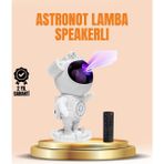 LTG Nova ve Dahili Ses Özellikli Astronot Projeksiyon Lambası