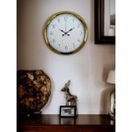 LTG Nova Zentime 40 cm Gold Lüks Duvar Saati