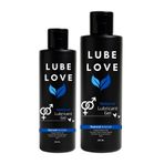 Lube Love 400 ml. Su Bazlı Kayganlaştırıcı Jel 2'li Set