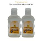 Lube Love Ananas Aromalı Su Bazlı Kayganlaştırıcı Jel 2'li Ekonomik Set 50 Ml.