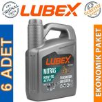 Lubex Mitras AX HYP 80W-90 3 lt 6'lı Manuel Şanzıman Dişli Yağı