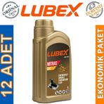 Lubex Mitras CVT 1 Lt 12'li Otomatik CVT Şanzıman Yağı