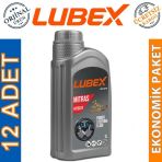 Lubex Mitras Hydatf 1 lt 12'li Hidrolik Direksiyon Yağı