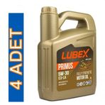 Lubex Primus 5W-30 C3-LA 4 lt 4'lü Motor Yağı