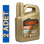 Lubex Primus MV 5W/30 LA 4 lt 2'li Tam Sentetik Partiküllü Motor Yağı