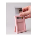 LUBIKO STUDIO Instax Pembe Minimalist Mini Fotoğraf Çerçevesi - Instax Uyumlu Dekoratif Masa Üstü Çerçeve - PLA Tasarım