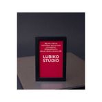 LUBIKO STUDIO Instax Siyah Minimalist Mini Fotoğraf Çerçevesi - Instax Uyumlu Dekoratif Masa Üstü Çerçeve - PLA Tasarım